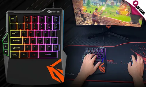 Meetion Left One-Handed Gaming Keyboard!
